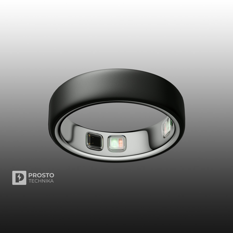 Oura Ring 5 Stealth Size 8 (Сталь)